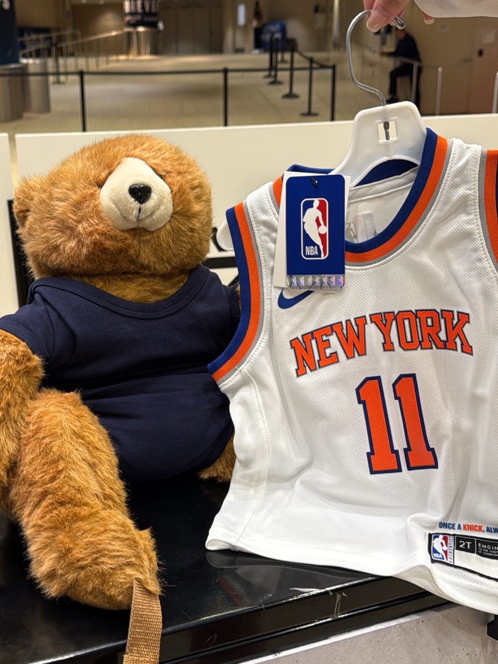 Toddler Knicks Brunson Icon Replica Jersey 2T